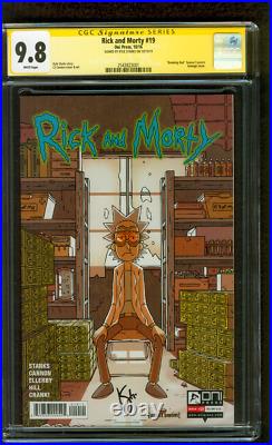Rick and Morty 19 CGC SS 9.8 Kyle Starks Breaking Bad Poster Homage 10/16