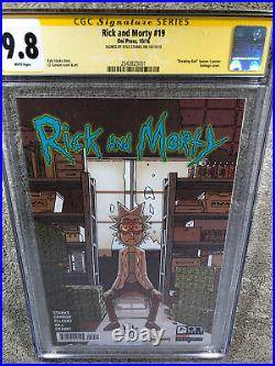 Rick and Morty 19 CGC SS 9.8 Kyle Starks Breaking Bad Poster Homage 10/16