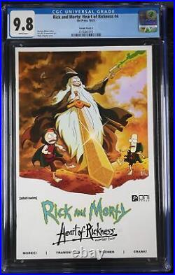 Rick and Morty Heart of Rickness 4 CGC 9.8 Lord of the Rings Movie Poster Homage