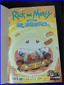 Rick and Morty Mr. Meeseeks #1 Oni Press Signed Justin Roiland Dan Harmon & Cast