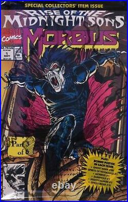 Rise Of The Midnight Sons 1-6 Full Set + Posters, Morbius #1 incl