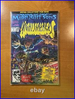 Rise Of The Midnight Sons Set #1 #6 Polybagged With Posters Marvel Comics