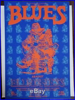 Robert Crumb Poster Rare Limited Original Blues Against Blindness 1992