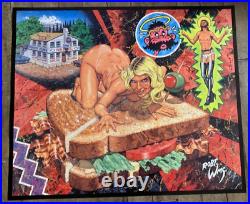 Robert Williams 1992 Jezebel on a BLT Poster (Signed) Psychedelic Comics