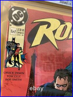 Robin #1 CGC 9.4 Newsstand Edition Rare 2nd Printing 1991 DC Comics Tim Drake