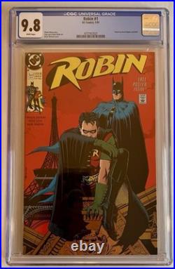 Robin #1 CGC 9.8 New Slab Neal Adams poster included 1991