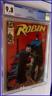 Robin #1 CGC 9.8 New Slab Neal Adams poster included 1991