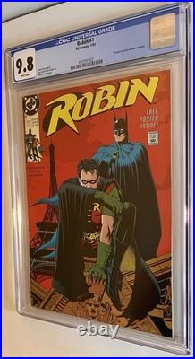 Robin #1 CGC 9.8 New Slab Neal Adams poster included 1991