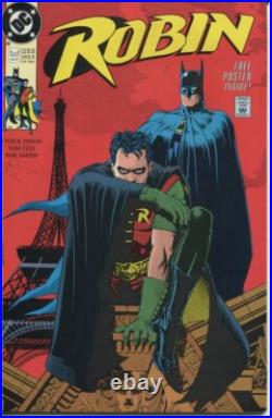 Robin #1 DC Comics 1991 withposter Brand New sleeved upon purchase in 1991