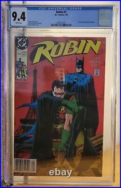 Robin #1 Poster Included! CGC GRADED