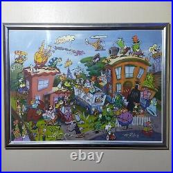 Rockos Modern Life Lithograph Poster Nickelodeon Limited Edition Joe Murray Rare