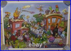 Rockos Modern Life Lithograph Poster Nickelodeon Limited Edition Joe Murray Rare