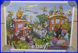 Rockos Modern Life Lithograph Poster Nickelodeon Limited Edition Joe Murray Rare