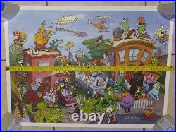 Rockos Modern Life Lithograph Poster Nickelodeon Limited Edition Joe Murray Rare