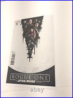 Rogue One A Star Wars Story #1 Movie Poster Variant 1st App. Cassian Andor