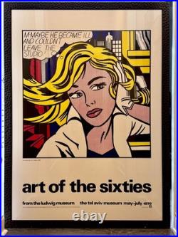 Roy Lichtenstein, M-Maybe, from Art of the Sixties, Screenprint Poster