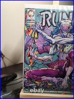 Rune 0 Signed By Barry Windsor Smith + Rare Poster