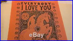San Francisco Comic Book Company 1970 Everybody I Love You Poster Mendes Nmint