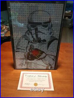 SDCC 2017 Michael Golden Signed Star Wars Stromtrooper Comics Art Print Framed