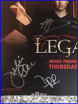 SDCC 2018 WB Exclusive Legacies Signed Poster Vampire Diaries The Originals