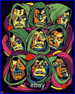 SDCC 2023 Limited Edition Mondo Doctor Doom Screenprint 0f 115 by Aaron Craig SDCC 2023 Limited Edition Mondo Doctor Doom Screenprint 0f 115 by Aaron Craig