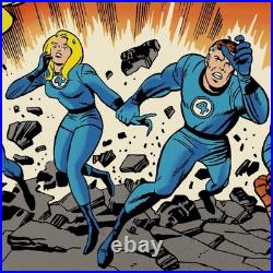 SDCC 2025 Mondo Fantastic Four #49 Poster Print Jack Kirby Comic Book IN HAND