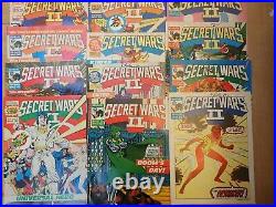 SECRET WARS & Secret Wars II Zoids UK EDITION all 80 issues Gifts & Posters