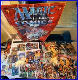 SEE LIST 88pc LOT 1993-1995 COMIC PROMO CARDS SHEETS POSTERS MARVEL FLEER X-MEN+