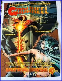 SEE LIST 88pc LOT 1993-1995 COMIC PROMO CARDS SHEETS POSTERS MARVEL FLEER X-MEN+