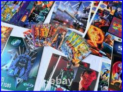 SEE LIST 88pc LOT 1993-1995 COMIC PROMO CARDS SHEETS POSTERS MARVEL FLEER X-MEN+