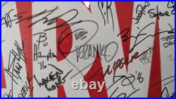 SIGNED 167x+ Marvel Comic Book Artist's Marvel Poster, 11, ready for display