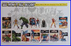 SIGNED 167x+ Marvel Comic Book Artist's Marvel Poster, 11, ready for display