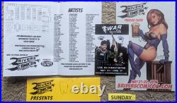 SIGNED 167x+ Marvel Comic Book Artist's Marvel Poster, 11, ready for display