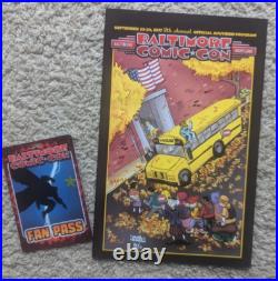 SIGNED 167x+ Marvel Comic Book Artist's Marvel Poster, 11, ready for display