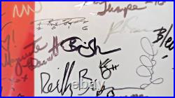 SIGNED 167x+ Marvel Comic Book Artist's Marvel Poster, 11, ready for display