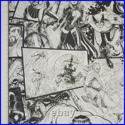 SIGNED ARTHUR ADAMS, ORIGINAL SIN #1-8 VARIANT COVER VINYL POSTER PRINT 33x44