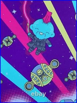 SIGNED Mondo Guardians of the Galaxy Vol 2 Screen Print by 100% Soft XXX/275 SIGNED Mondo Guardians of the Galaxy Vol 2 Screen Print by 100% Soft XXX/275