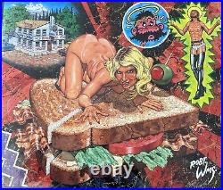 SIGNED Robert Williams 1992 Jezebel on a BLT Poster Print Psychedelic Comics