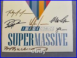 SIGNED SuperMassive Print Higgins Buccellato Flores Parrott McMahon Image Comics