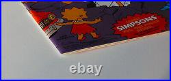 SIMPSONS COMICS #1 November 1993? Poster Insert Fantastic Four 1 Homage Cover