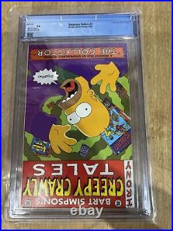 SIMPSONS Comics #1 withposter NM+ 9.6 CGC Bongo Comics 1993 First Issue Bart Homer