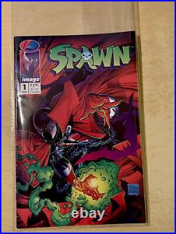 SPAWN #1 Comics 1st Issue SPAWN 1992 IMAGE COMICS SPAWN POSTER INCLUDED NEW