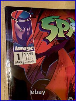 SPAWN #1 Comics 1st Issue SPAWN 1992 IMAGE COMICS SPAWN POSTER INCLUDED NEW