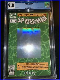SPIDER-MAN #26 (1992) CGC 9.8 MINT 30th ANNIVERSARY GIANT HOLOGRAM COVER, POSTER