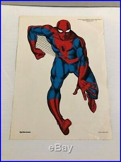 SPIDER-MAN MMMS CLUB POSTER Marvel RARE Personality Poster 1966 Marvelmania