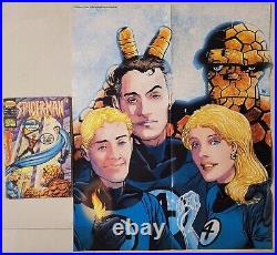 SPIDERMAN Comic INDIAN VARIANT English Fantastic Four with poster 20.4 x 16.5