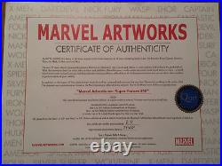 STAN LEE signed BLACK WIDOW Marvel ORIGINAL COMIC Artwork CANVAS AVENGERS COA STAN LEE signed BLACK WIDOW Marvel ORIGINAL COMIC Artwork CANVAS AVENGERS COA