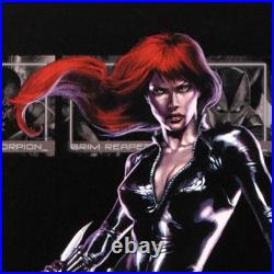 STAN LEE signed BLACK WIDOW Marvel ORIGINAL COMIC Artwork Dell'otto AVENGERS STAN LEE signed BLACK WIDOW Marvel ORIGINAL COMIC Artwork Dell'otto AVENGERS