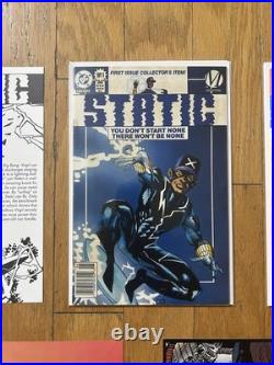 STATIC #1 1st Static Shock + Variant Newsstand 2 Posters, Card Insert & Pollybag