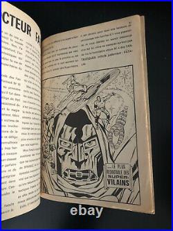 STRANGE N° 56 poster X Men Attaché Encarté E. O LUG 1974 Marvel